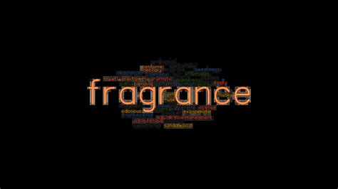 synonyms for fragrance.